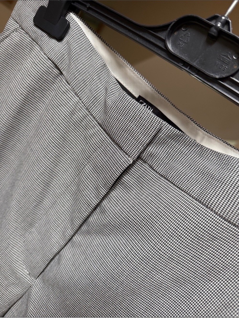 Nfs❌ZARA houndstooth ankle pants - Picture 4 of 7
